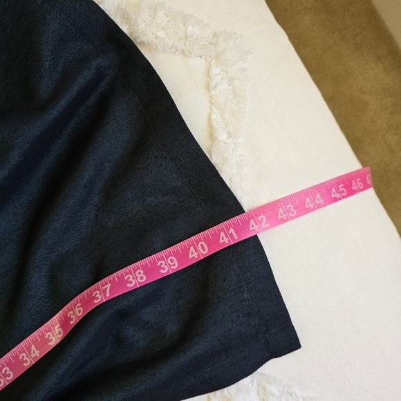 Men's Turquoise/Dark Blue Junaid Jamshed Kurta with Embroidered Collar- Small - Picture 13 of 13